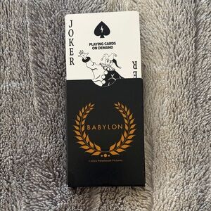 Babylon Movie Playing Cards *Official Merchandise